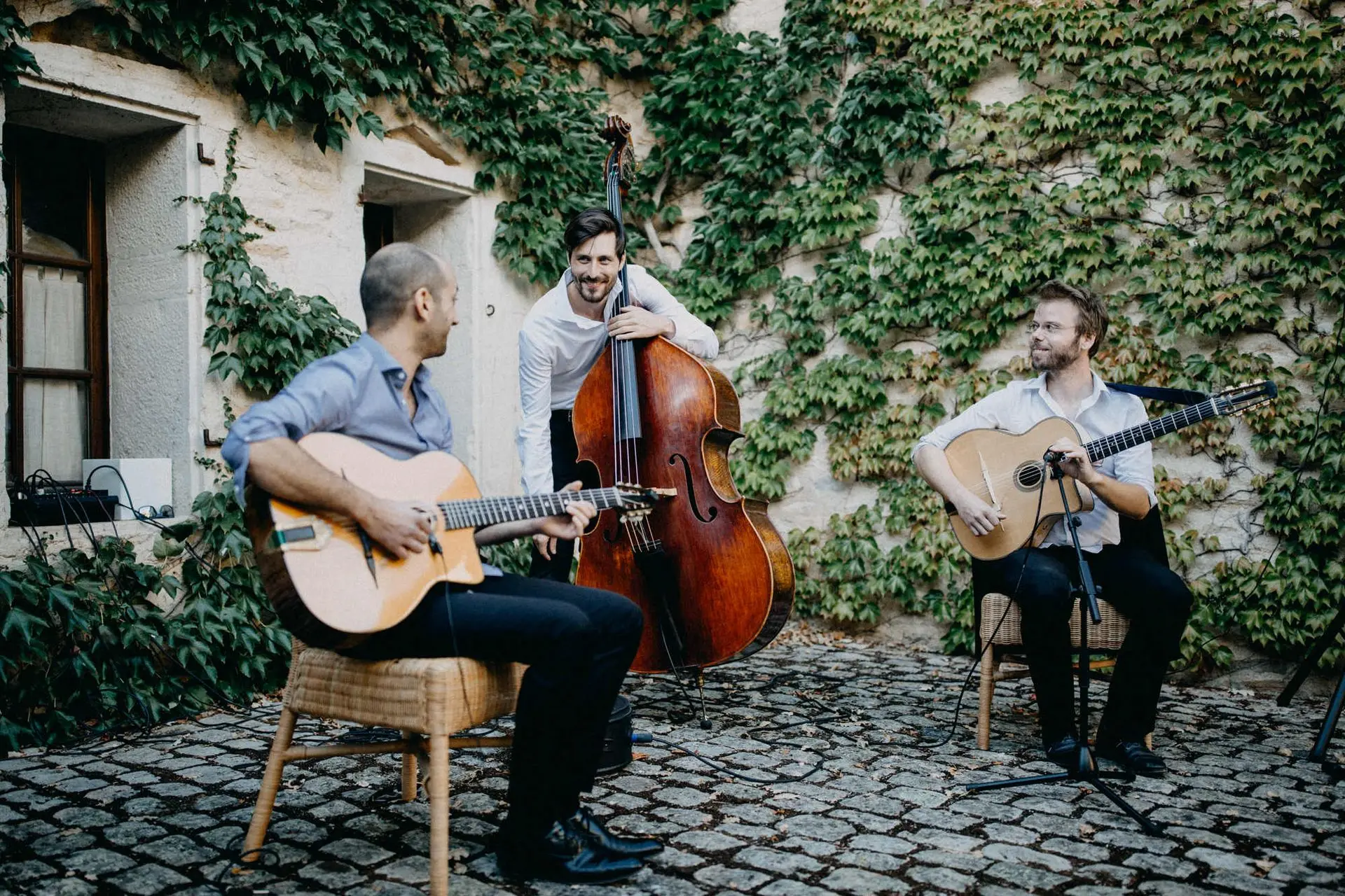 trio jazz manouche musique manouche mariage cocktail